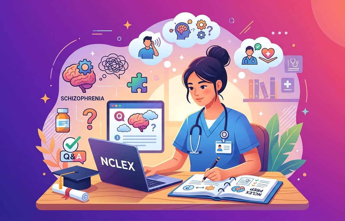 NCLEX Schizophrenia Practice Questions with Answers