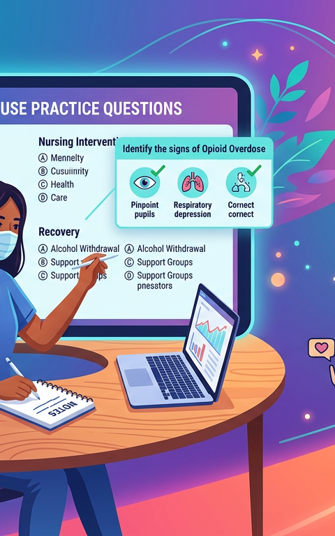 NCLEX Substance Abuse Practice Questions with Answers