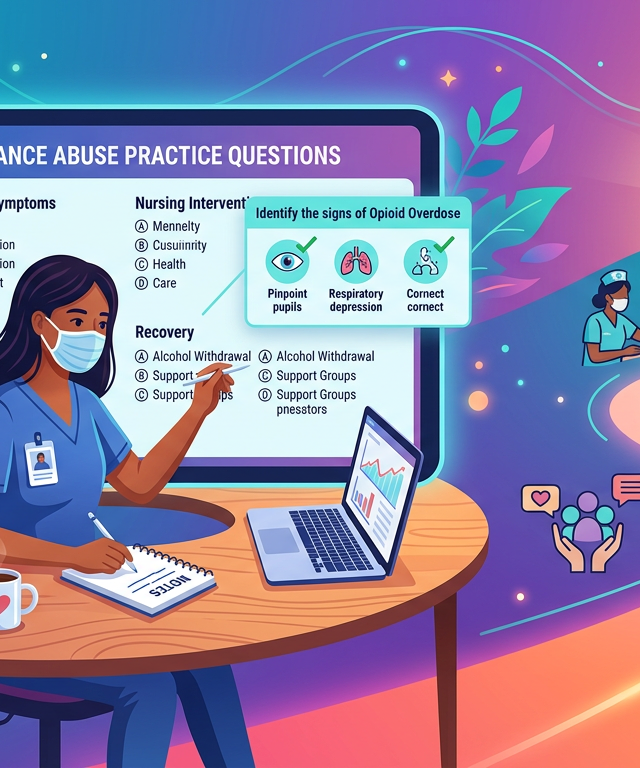 NCLEX Substance Abuse Practice Questions with Answers