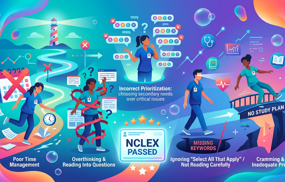 10 Common NCLEX Mistakes: How to Pass the First Time