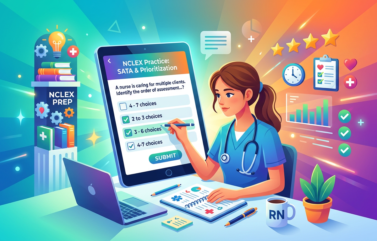Easy NCLEX SATA Prioritization Practice Questions