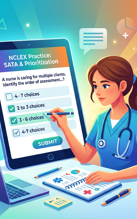 Easy NCLEX SATA Prioritization Practice Questions