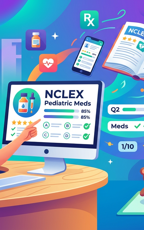 Easy NCLEX Pediatric Medication Practice Questions