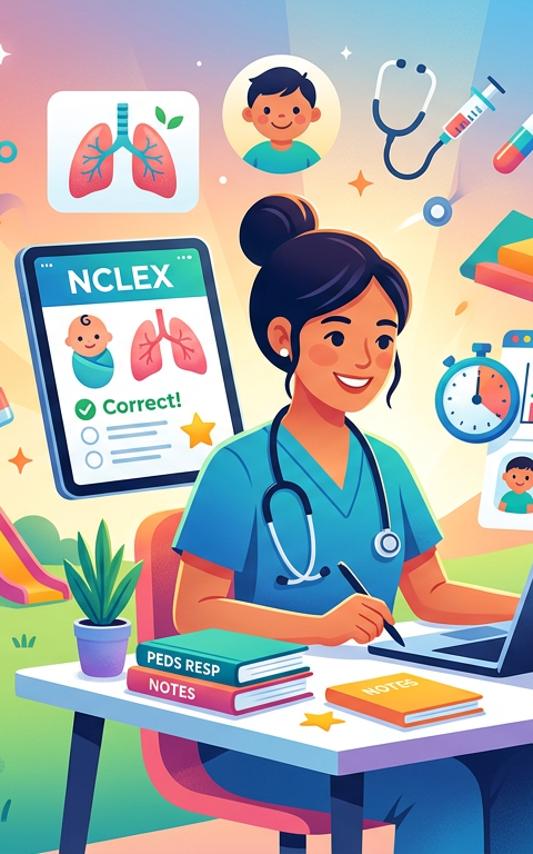 Easy NCLEX Pediatric Respiratory Practice Questions
