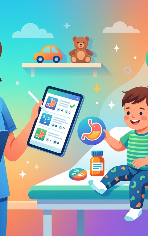 Easy NCLEX Pediatric GI Practice Questions