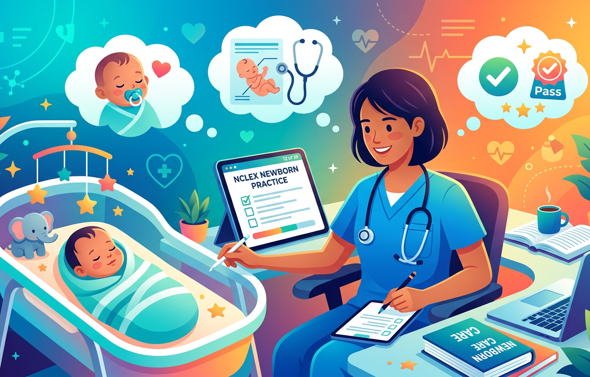 Differentiating Normal Newborn Transitions from Distress for NCLEX