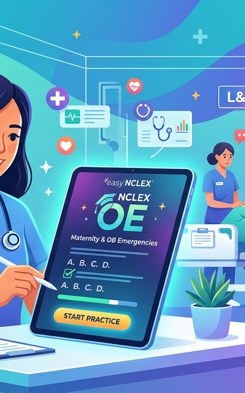 Easy NCLEX Obstetric Emergency Practice Questions