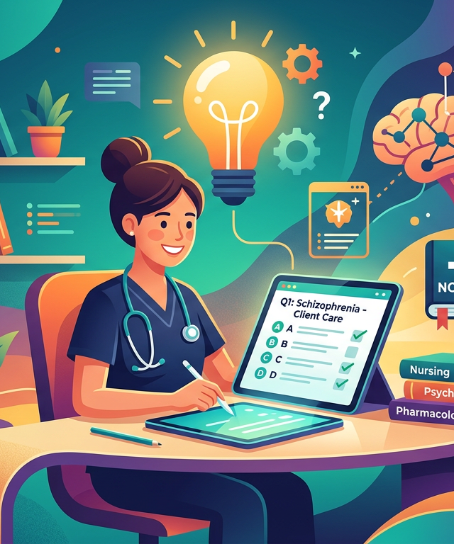Easy NCLEX Schizophrenia Practice Questions