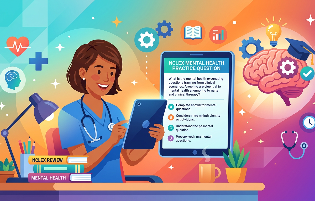 Easy NCLEX Mental Health Exam Practice Questions