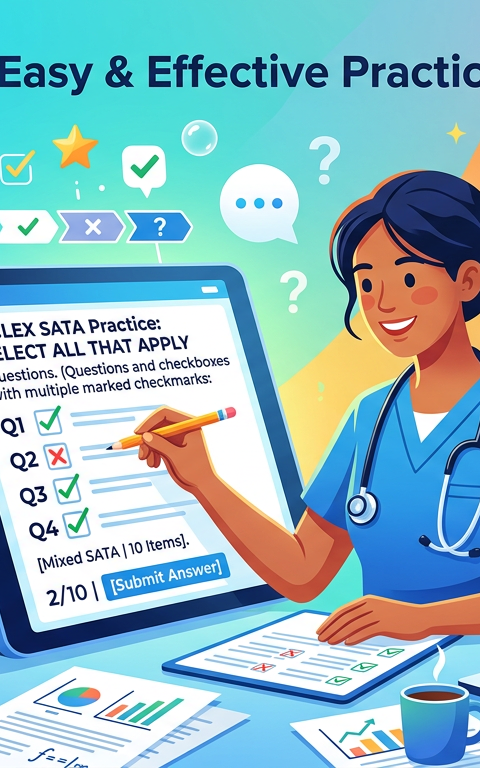 Easy NCLEX Mixed SATA Practice Questions