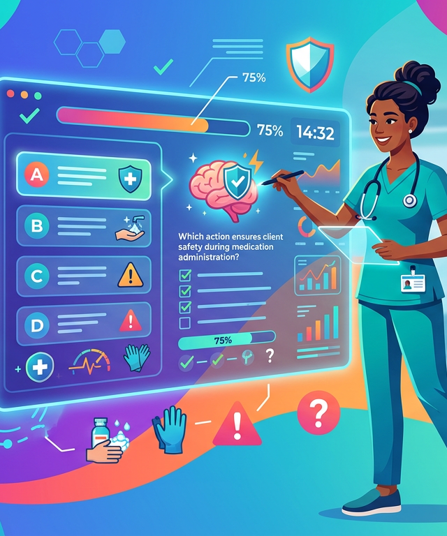 Medium NCLEX Safety Practice Questions