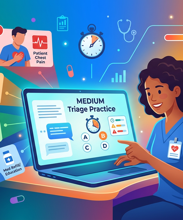 Medium NCLEX Triage Practice Questions