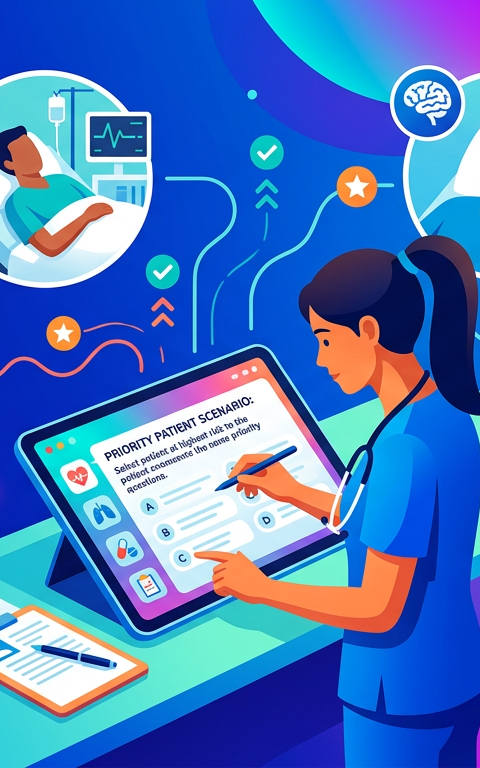 Medium NCLEX Priority Patient Practice Questions