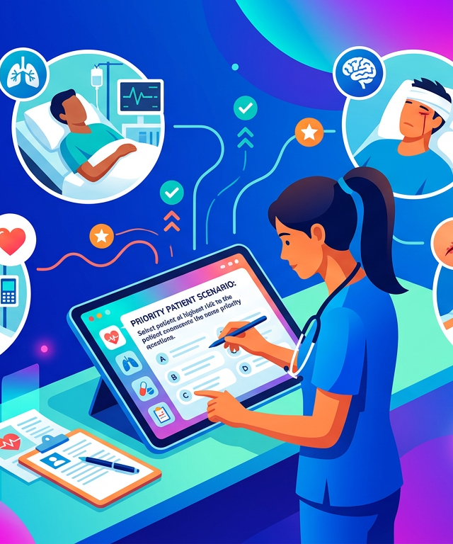 Medium NCLEX Priority Patient Practice Questions