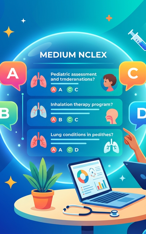 Medium NCLEX Pediatric Respiratory Practice Questions