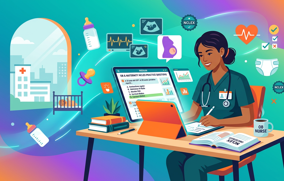 Medium NCLEX OB Practice Questions