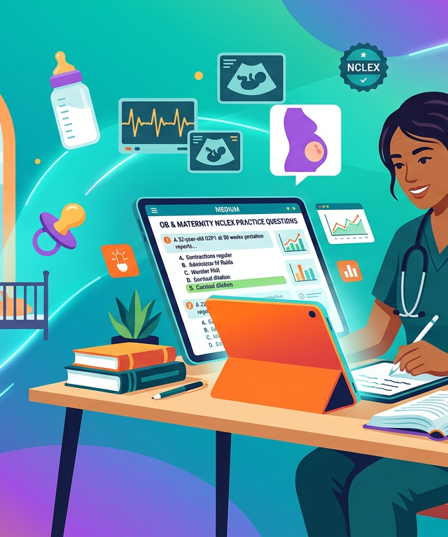 Medium NCLEX OB Practice Questions