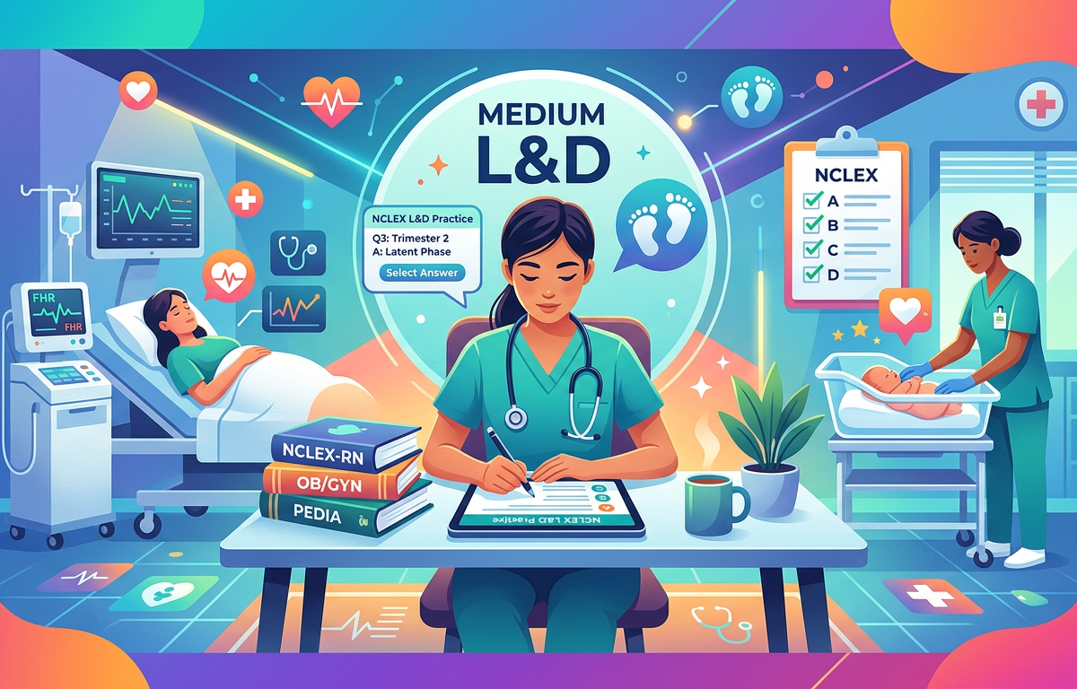 Medium NCLEX Labor and Delivery Practice Questions
