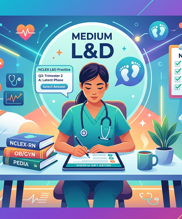 Medium NCLEX Labor and Delivery Practice Questions