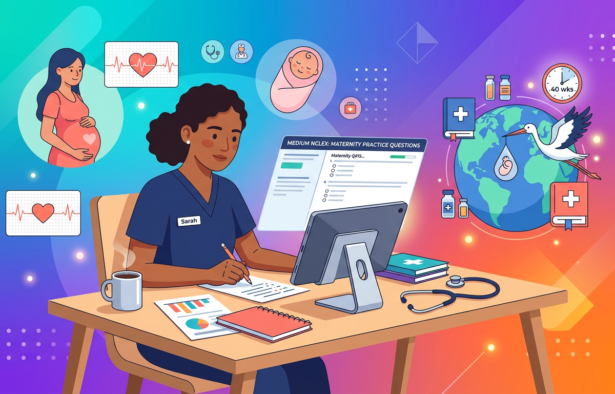 Medium NCLEX Maternity Practice Questions