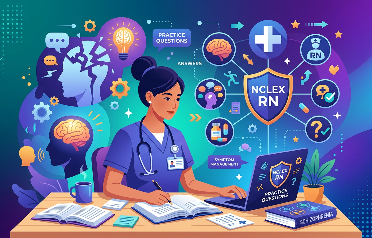Medium NCLEX Schizophrenia Practice Questions
