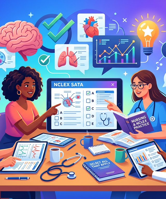 Medium NCLEX Mixed SATA Practice Questions
