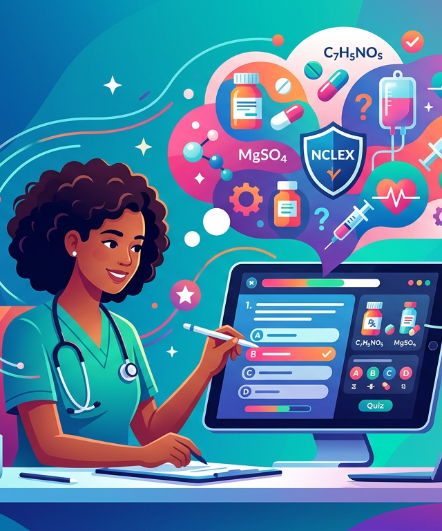 Medium NCLEX Mixed Medication Practice Questions