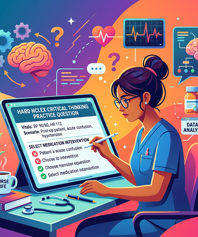 Hard NCLEX Critical Thinking Practice Questions