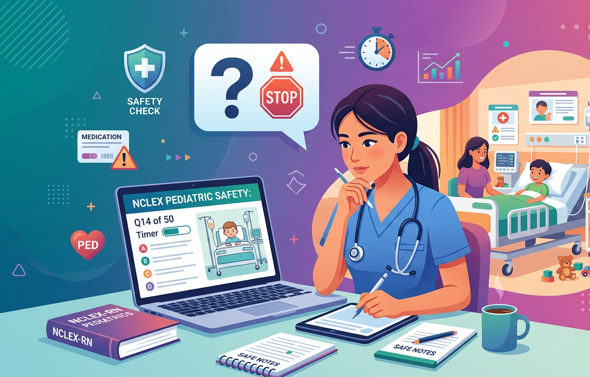 Hard NCLEX Pediatric Safety Practice Questions