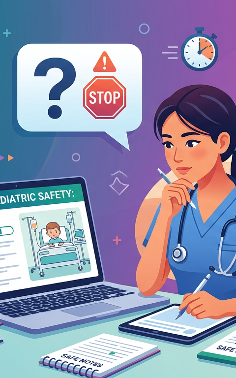 Hard NCLEX Pediatric Safety Practice Questions