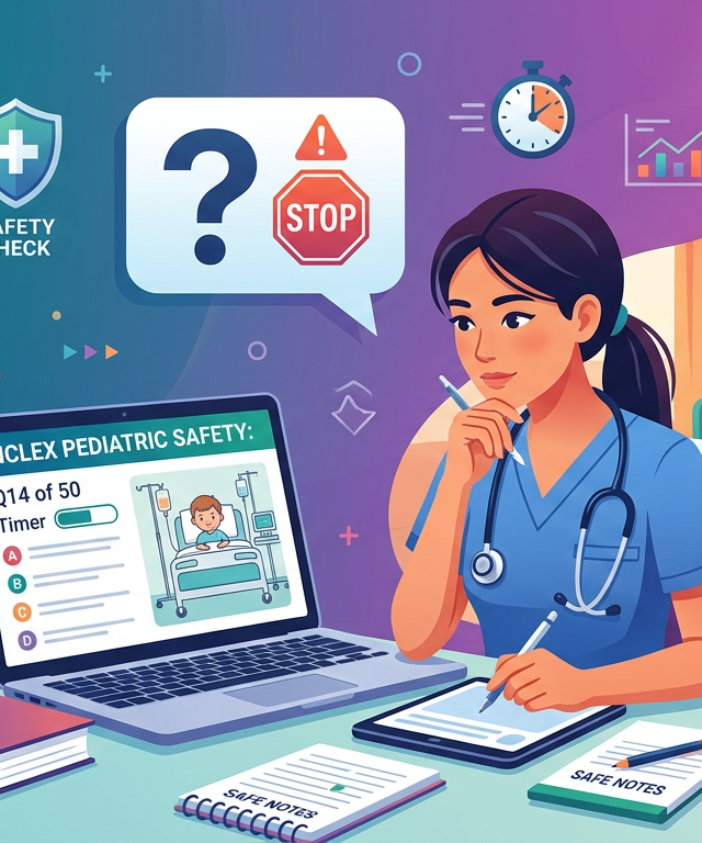 Hard NCLEX Pediatric Safety Practice Questions