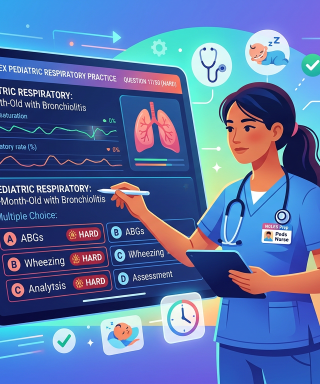 Hard NCLEX Pediatric Respiratory Practice Questions