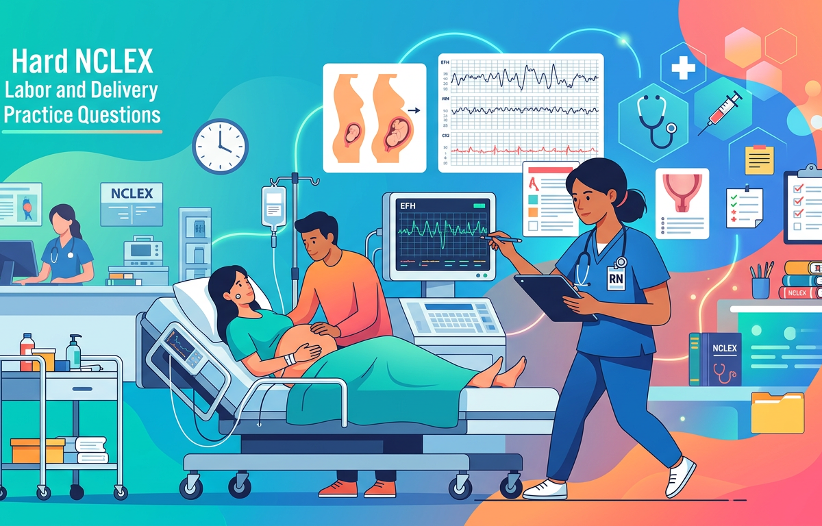 Hard NCLEX Labor and Delivery Practice Questions