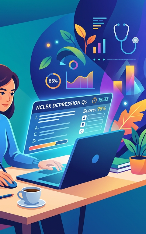 Hard NCLEX Depression Practice Questions