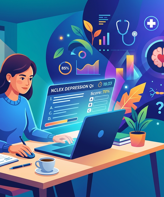 Hard NCLEX Depression Practice Questions