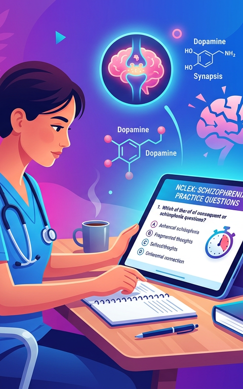 Hard NCLEX Schizophrenia Practice Questions