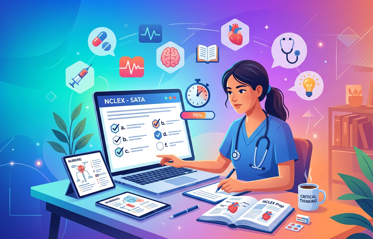 Hard NCLEX Mixed SATA Practice Questions