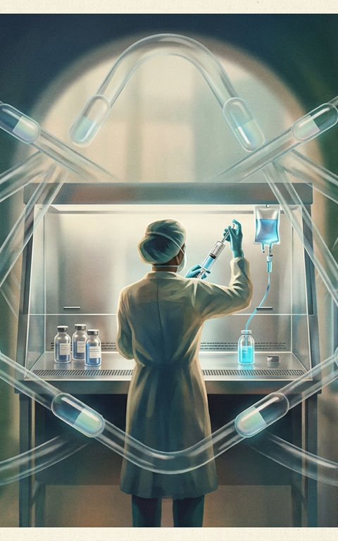 Medium NAPLEX Sterile Compounding Practice Questions