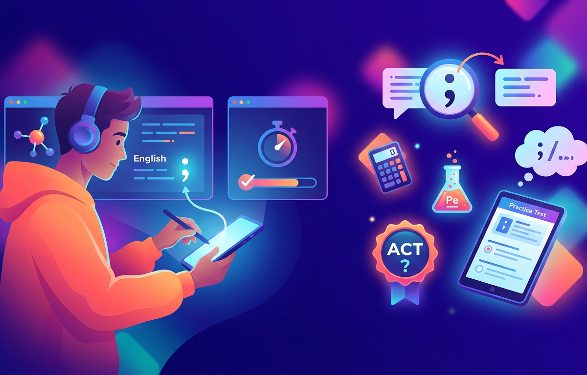 ACT Semicolon Practice Questions with Answers