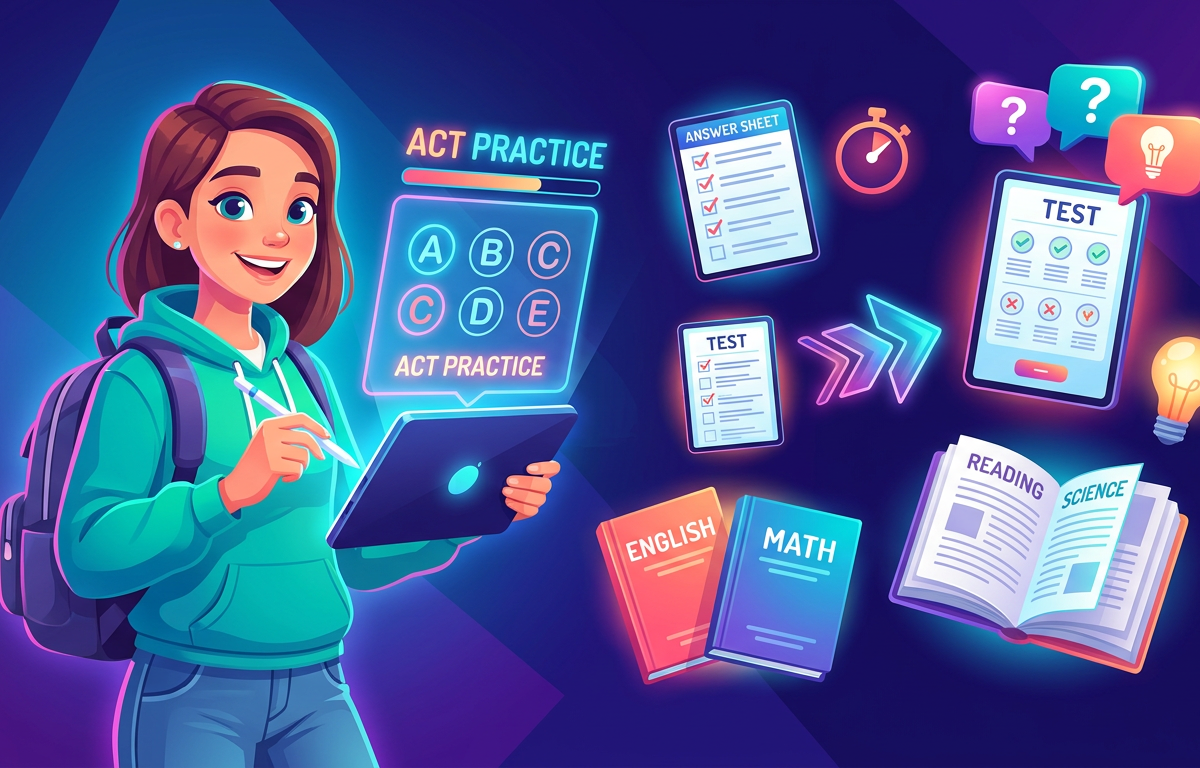 Easy ACT Transition Practice Questions