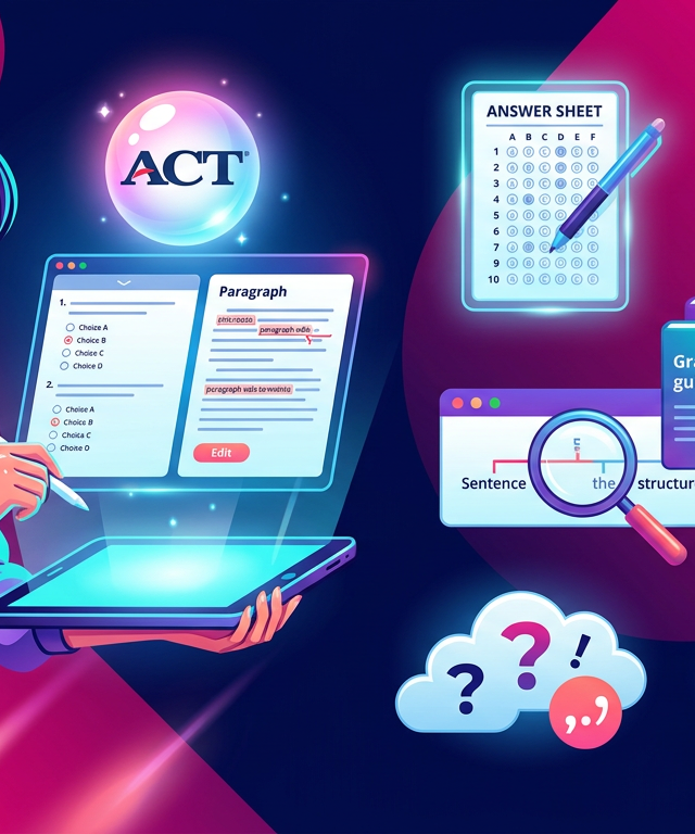 ACT Mixed English Practice Questions with Answers