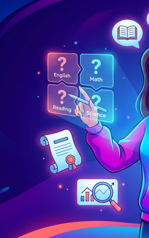 Medium ACT Mixed Subject Practice Questions