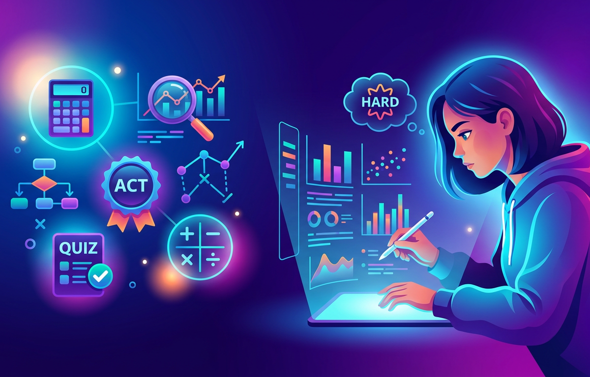 Hard ACT Data Analysis Practice Questions