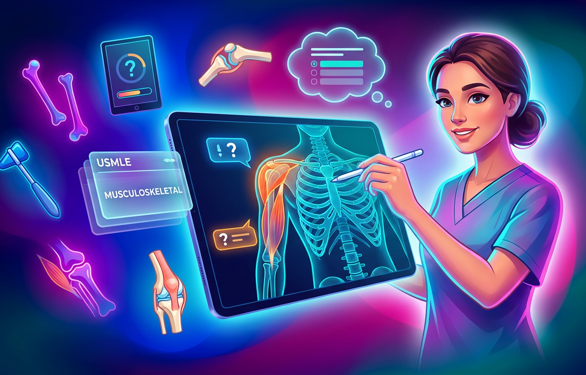 USMLE Musculoskeletal Anatomy Practice Questions with Answers
