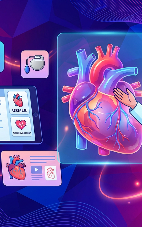 Easy USMLE Cardiovascular Anatomy Practice Questions