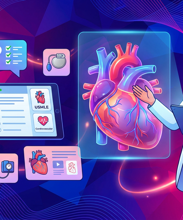 Easy USMLE Cardiovascular Anatomy Practice Questions