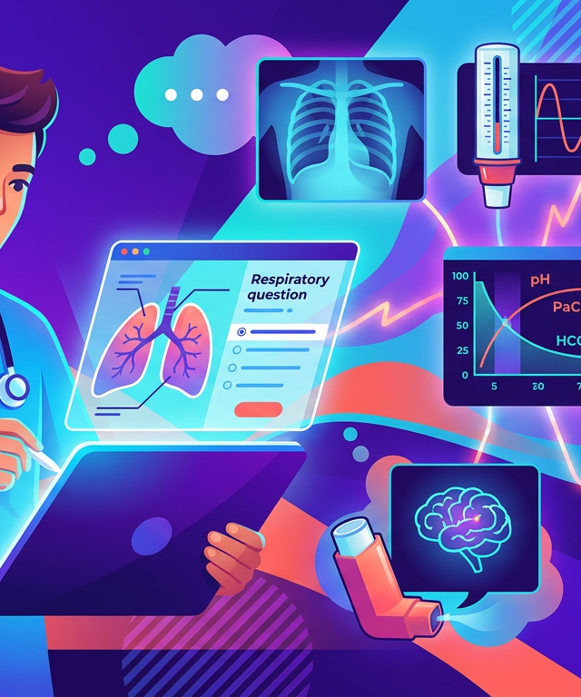 Easy USMLE Respiratory Physiology Practice Questions