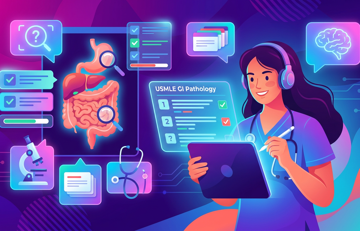 Easy USMLE GI Pathology Practice Questions