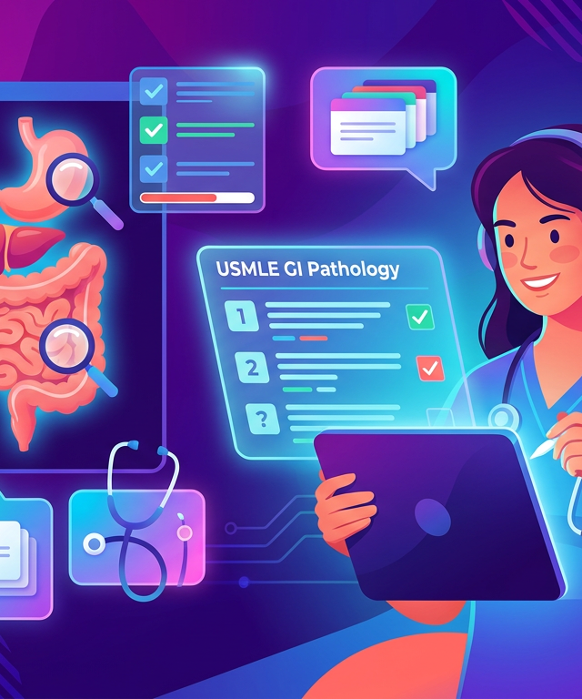 Easy USMLE GI Pathology Practice Questions