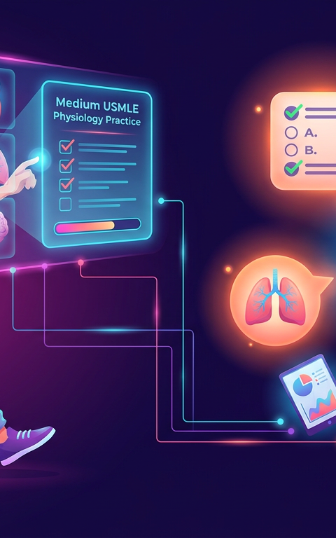 Medium USMLE Physiology Practice Questions